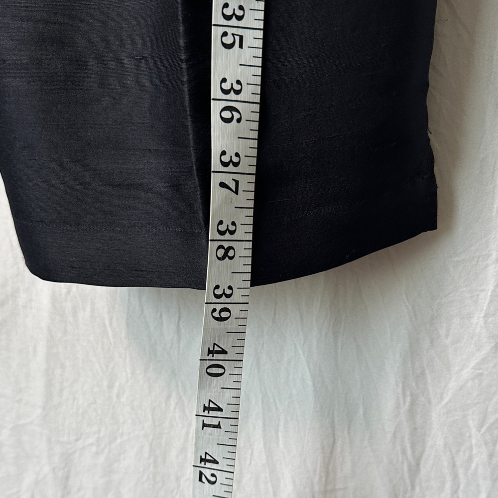 SilkLand Elegant Black Dress Pants - Picture 6 of 7